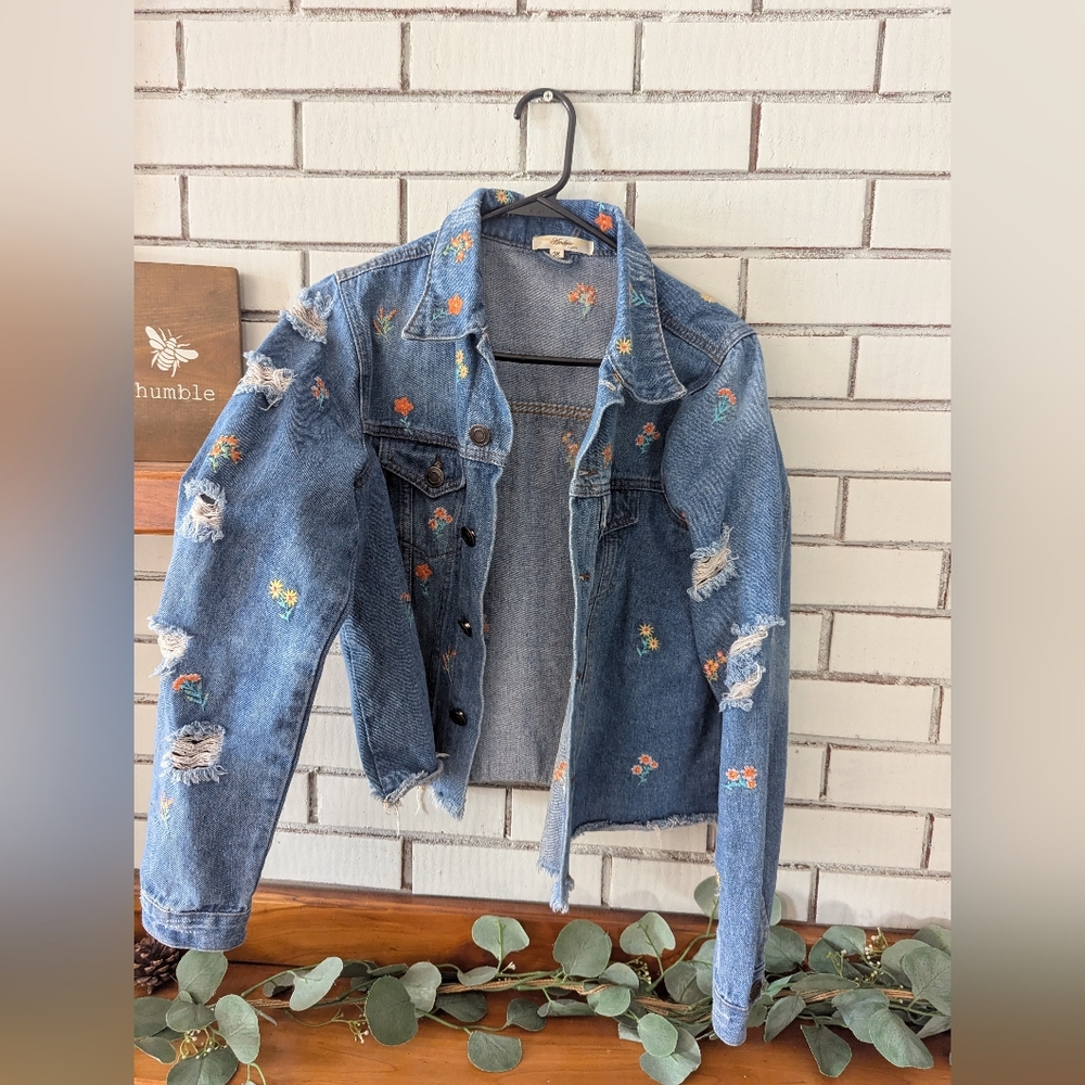 vintage embroidered jacket